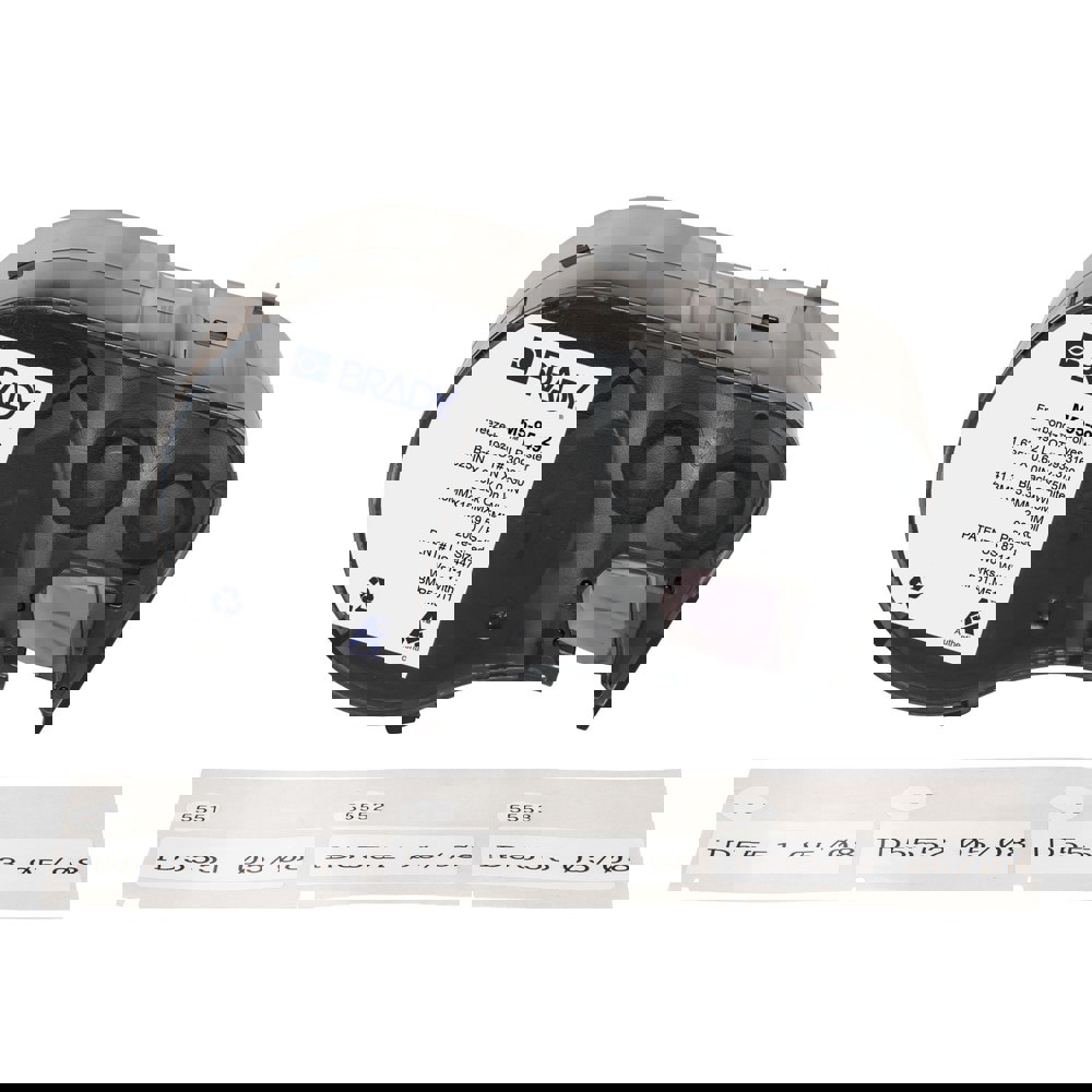 Labels, Ribbons & Tapes; Application: Label Printer Cartridge ; Type: Label Printer Cartridge ; Color Family: White ; Color: Black on White ; Number Of Labels Per Roll: 200 ; Label Diameter (Inch): 3/8